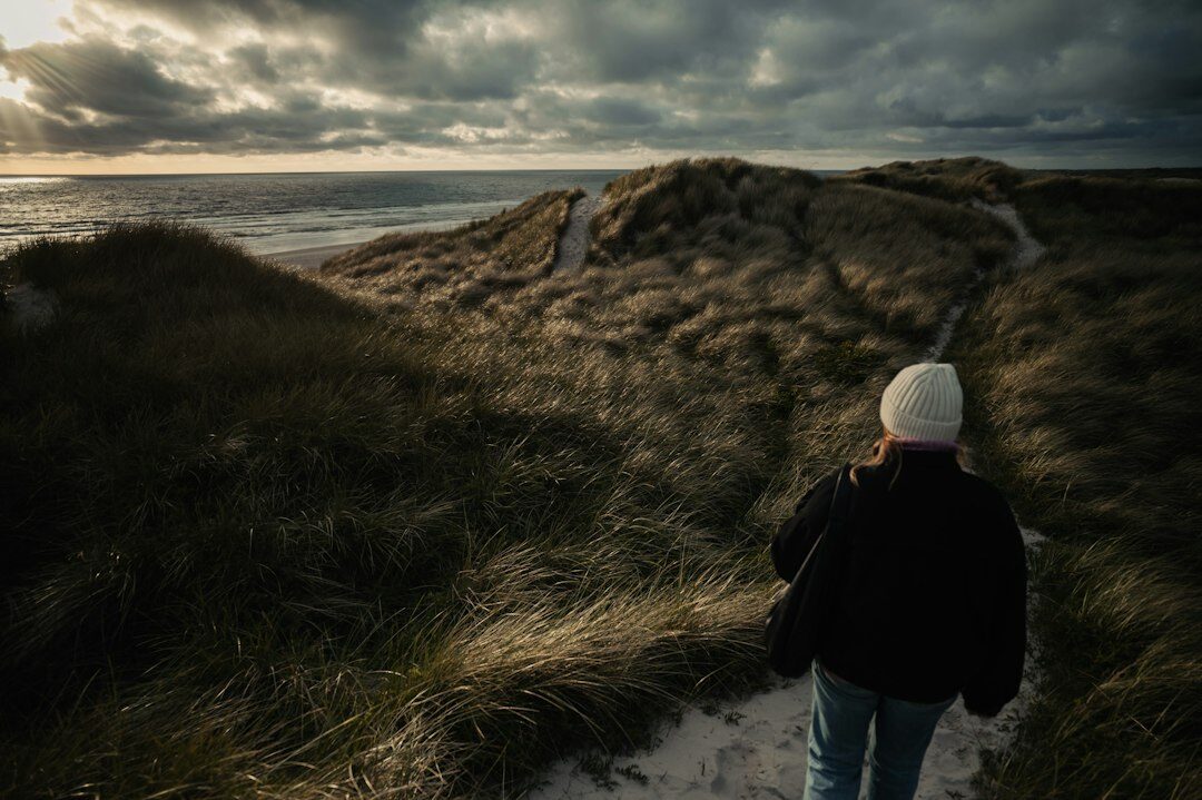 Portrait of a young Danish female photographer