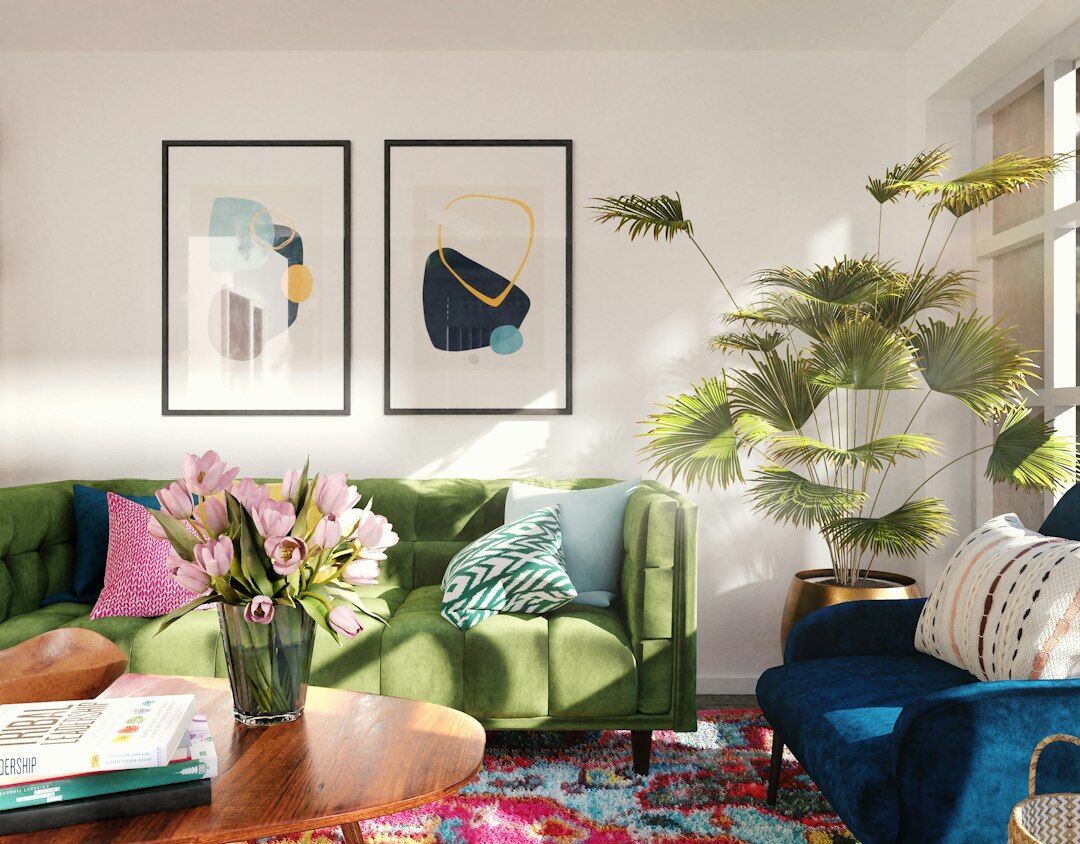 cozy living room interior
